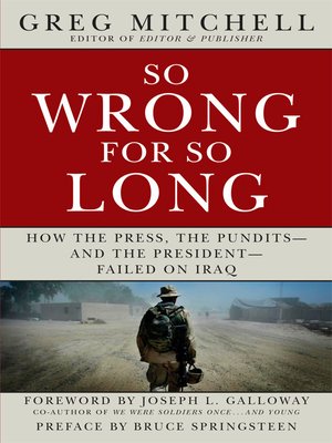 cover image of So Wrong for So Long
